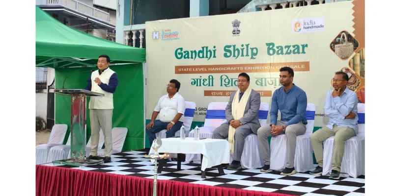 Gandhi Shilp Bazaar 2026 Opens in Itanagar to Showcase Northeast India’s Handloom and Handicraft Heritage